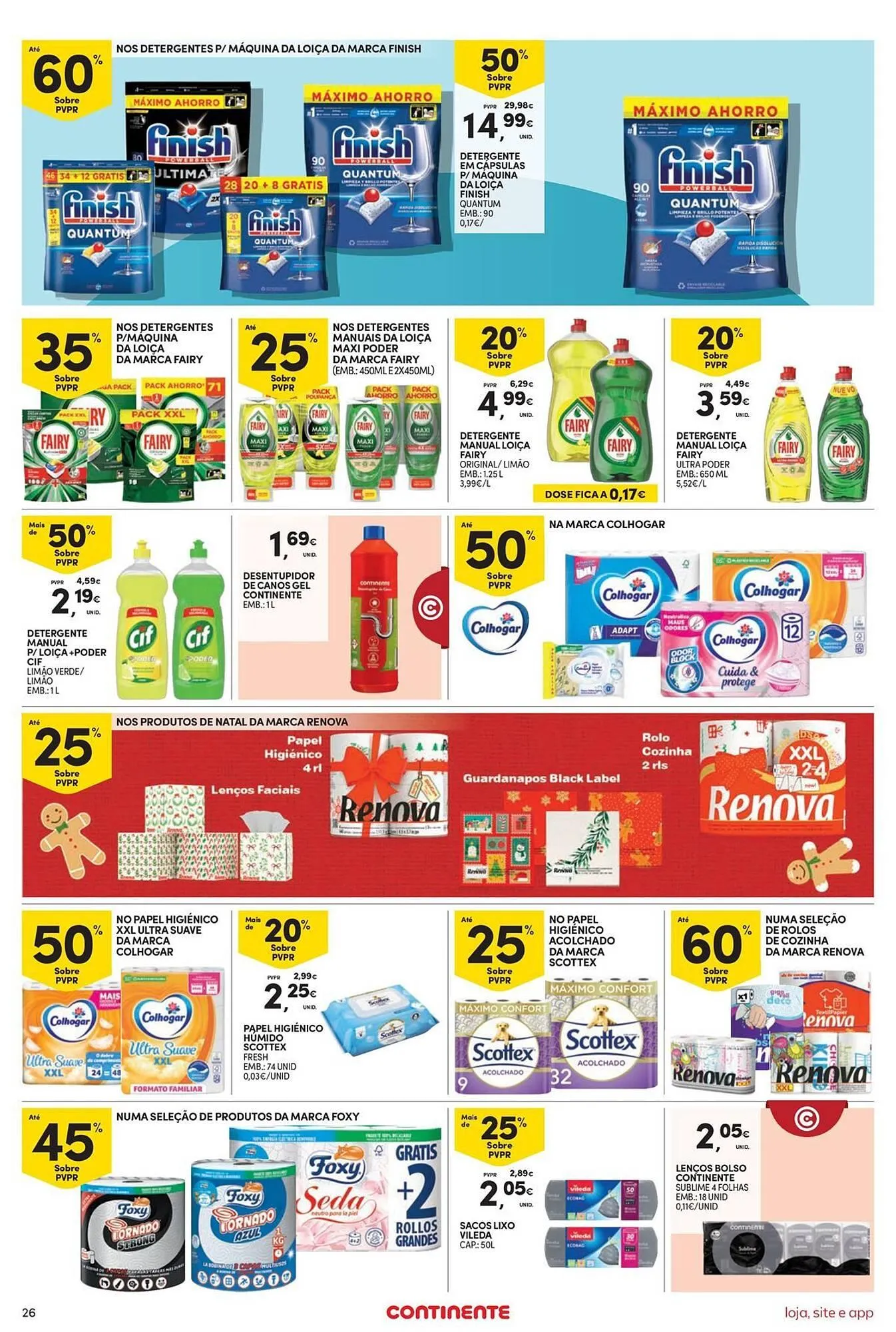 Folheto Folheto Continente Bom dia de 9 de dezembro até 15 de dezembro 2025 - Pagina 26