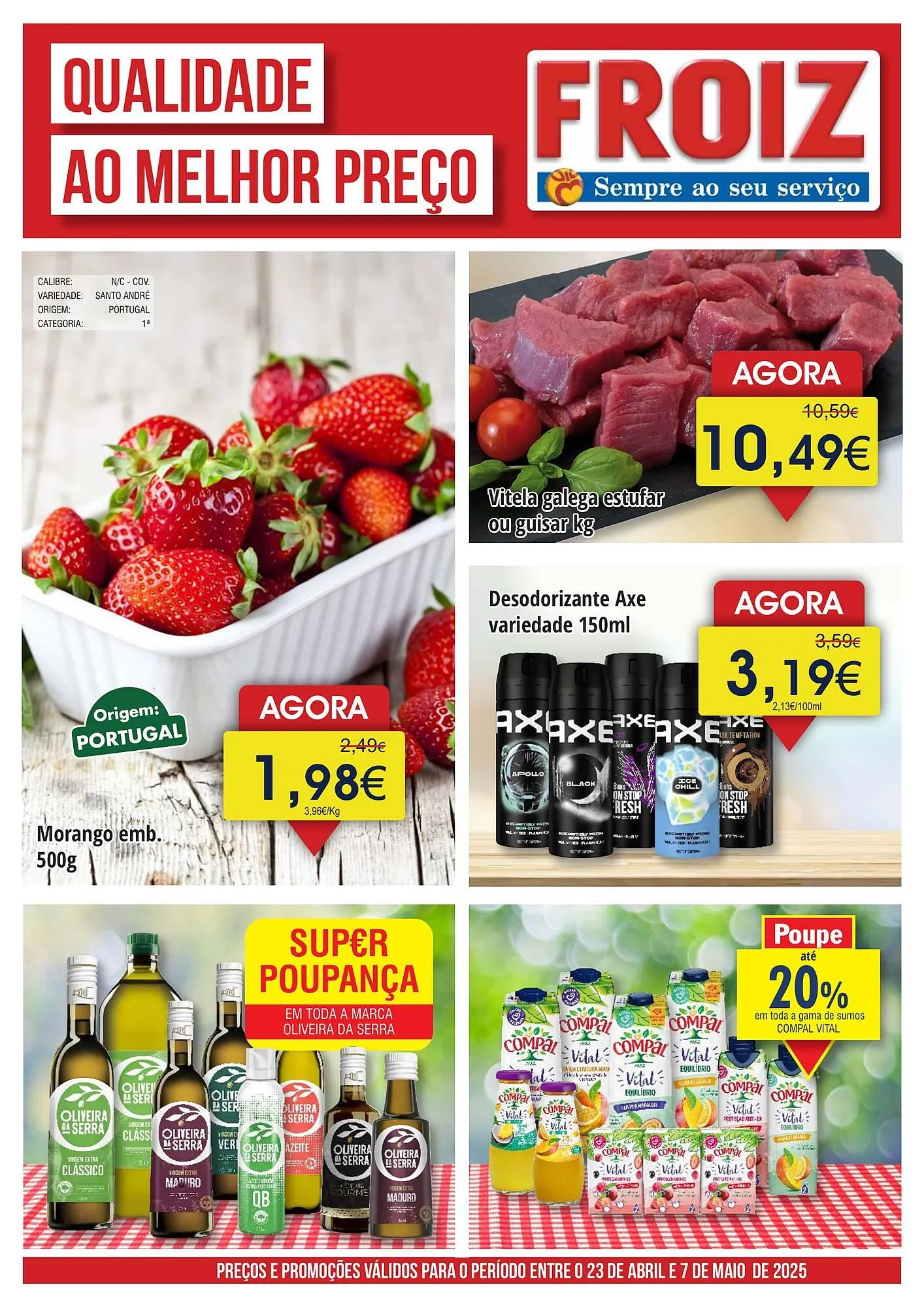 Folheto Folheto Froiz de 23 de abril até 7 de maio 2025 - Pagina 1