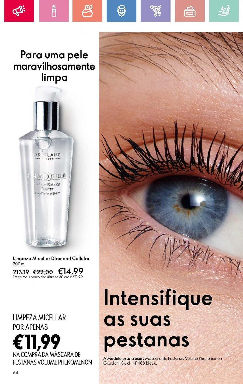 Folheto Folheto de Oriflame até 05.07.2025 de 18 de junho até 5 de julho 2025 - Pagina 64