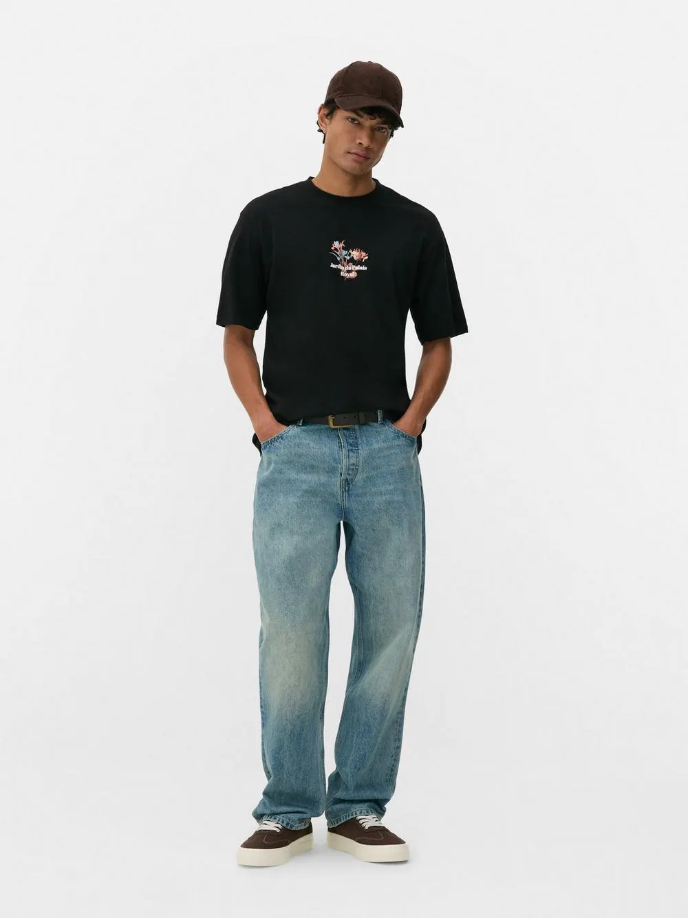 Camiseta floral «Paris»