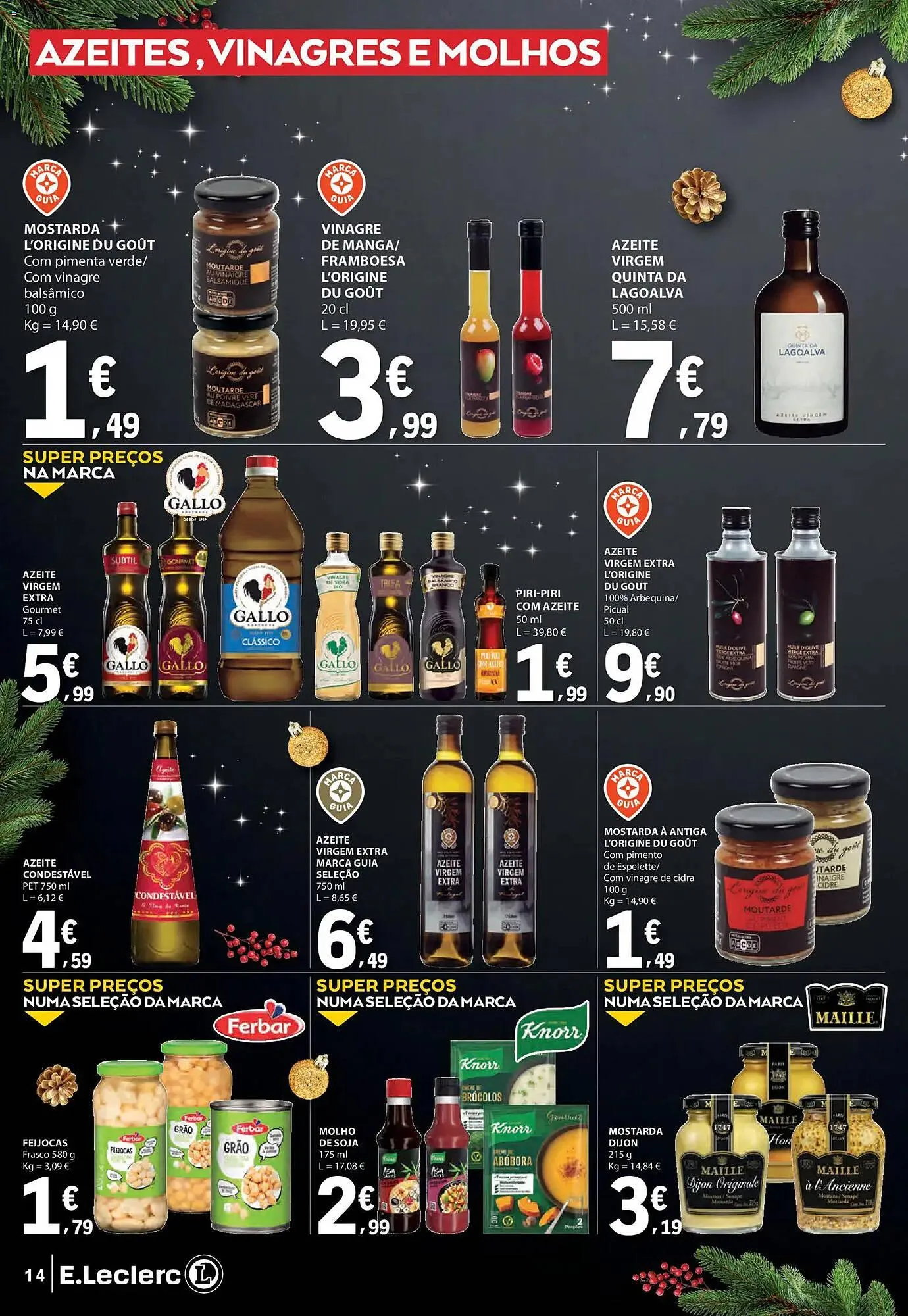 Folheto Folheto E.Leclerc de 9 de dezembro até 25 de dezembro 2025 - Pagina 14