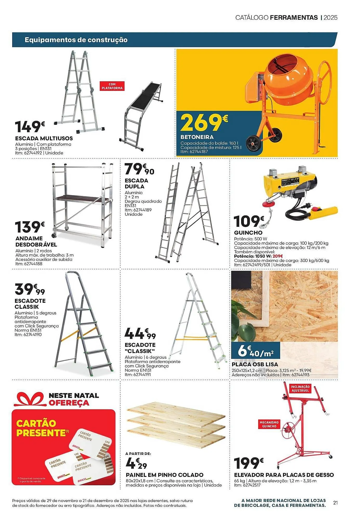 Folheto Folheto Bricomarché de 29 de novembro até 21 de dezembro 2025 - Pagina 21