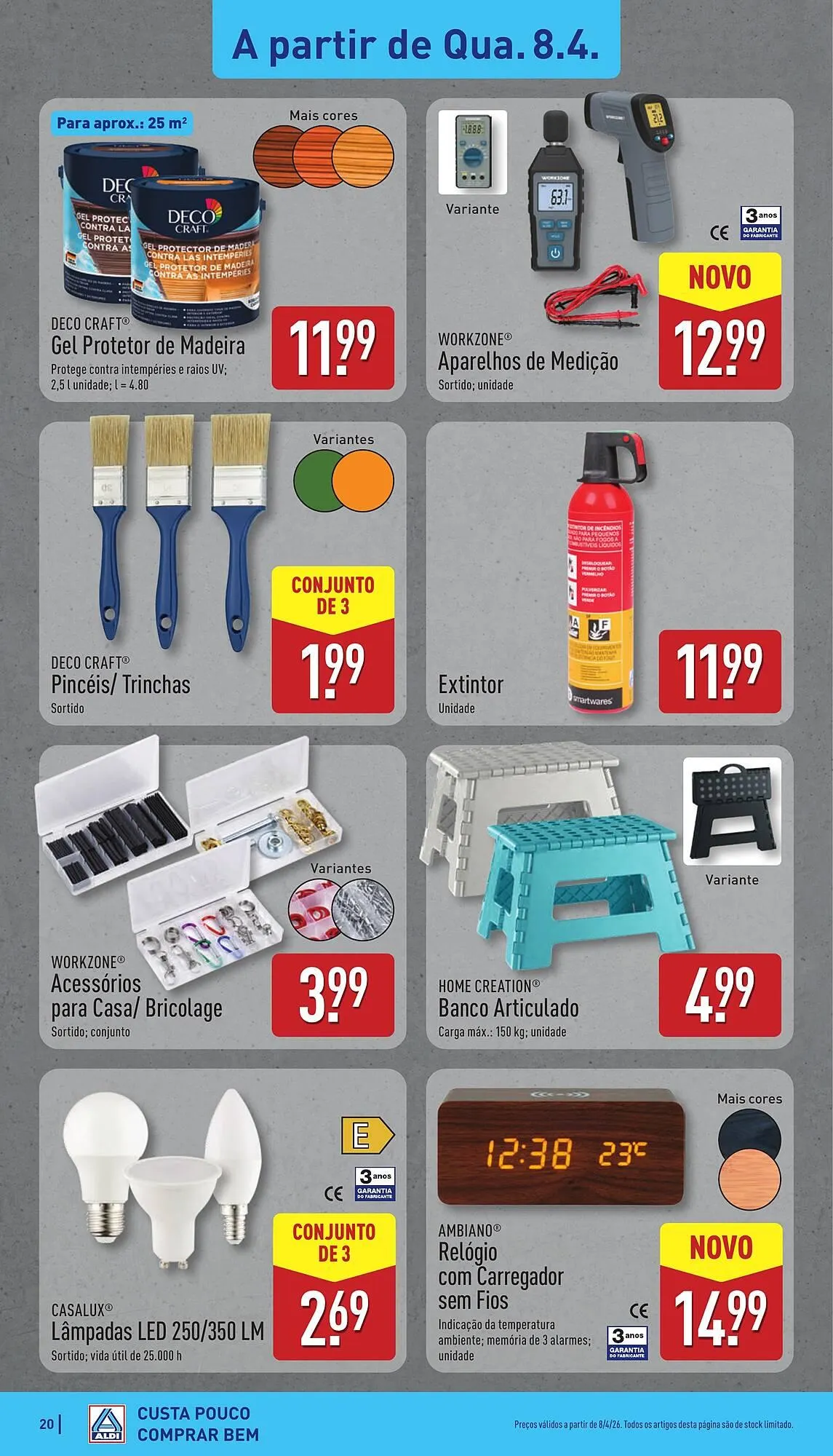 Folheto Folheto ALDI de 6 de abril até 12 de abril 2026 - Pagina 20