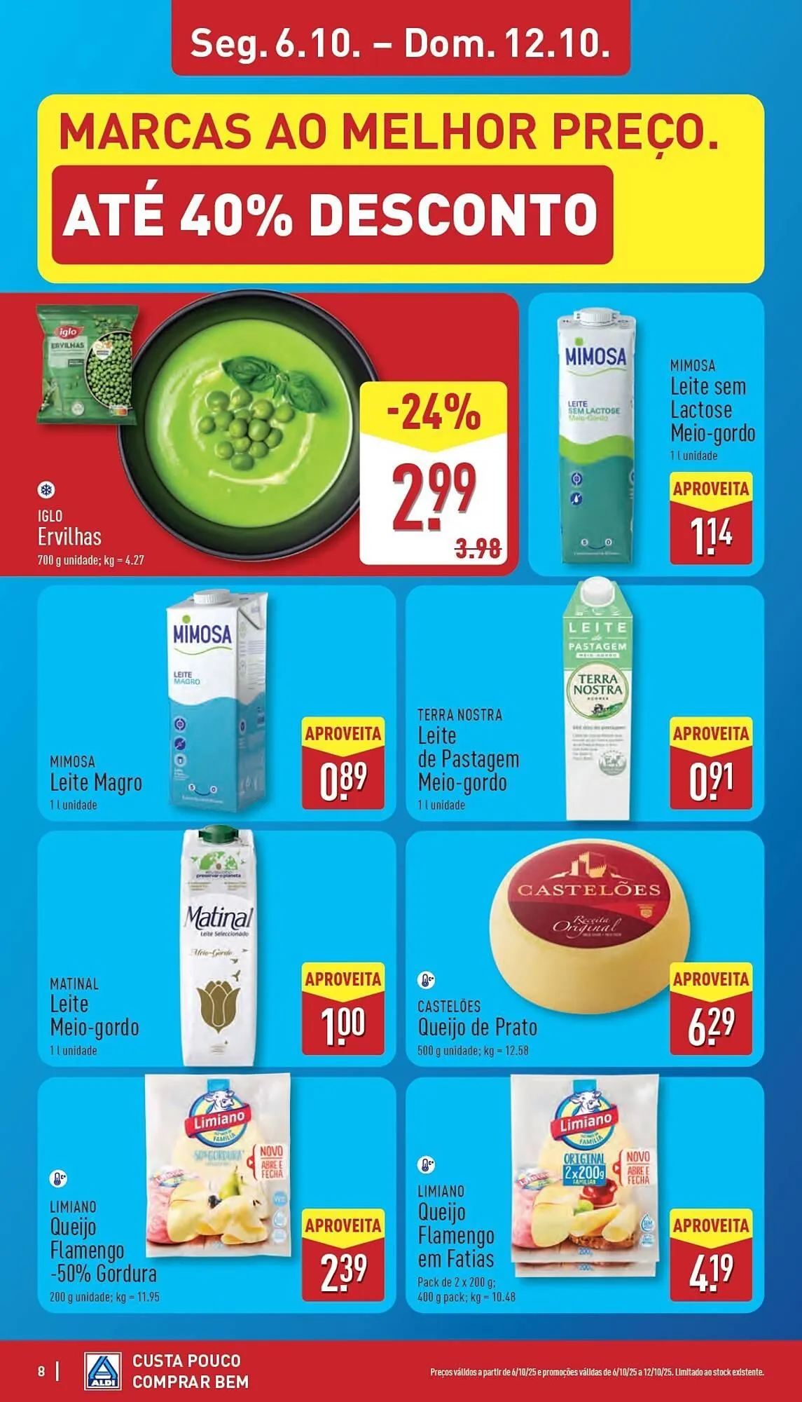 Folheto Folheto ALDI de 6 de outubro até 12 de outubro 2025 - Pagina 8