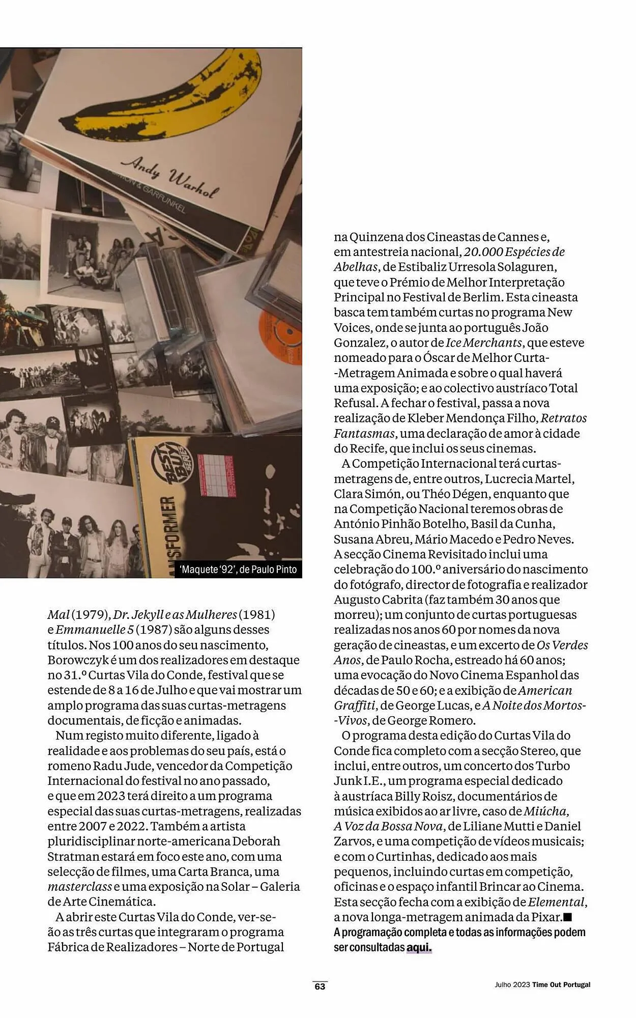 Folheto Folheto MEO de 6 de julho até 31 de julho 2023 - Pagina 63