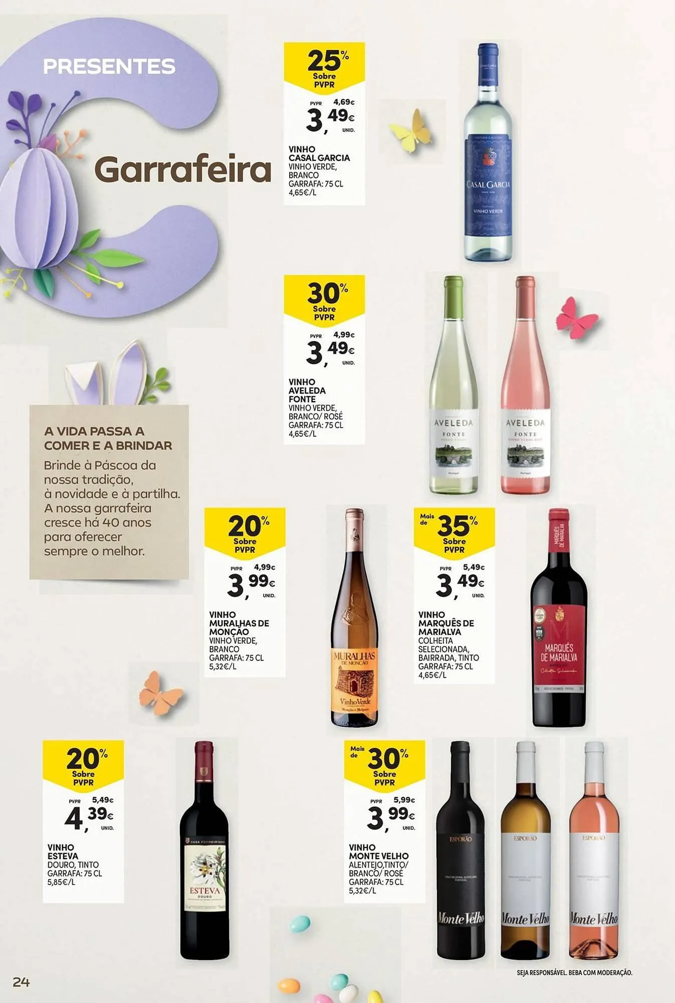 Folheto Folheto Continente de 1 de abril até 20 de abril 2025 - Pagina 24