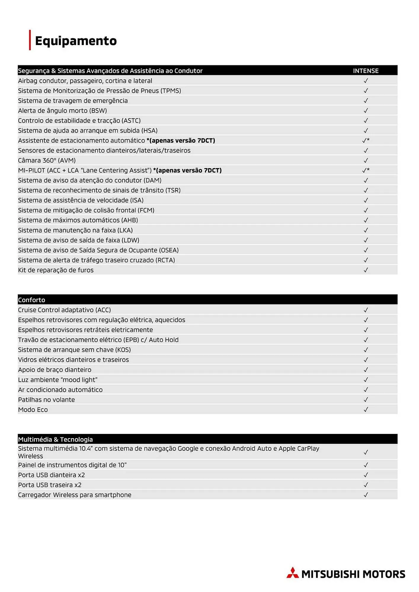 Folheto Folheto Mitsubishi de 4 de novembro até 31 de dezembro 2026 - Pagina 3