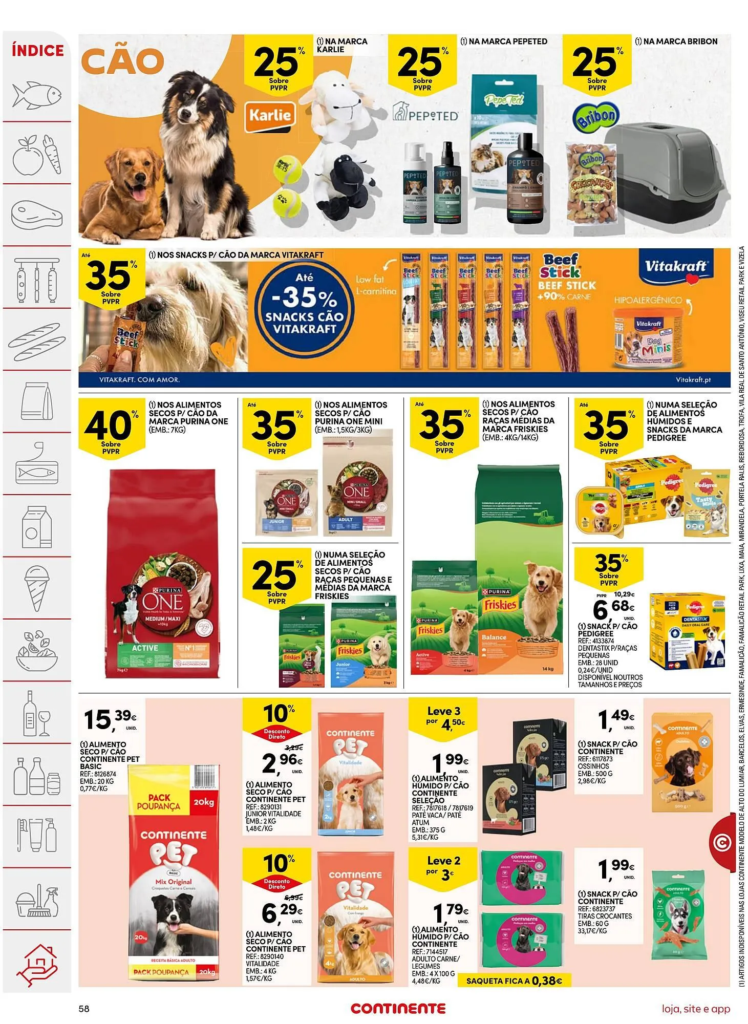 Folheto Folheto Continente de 10 de março até 16 de março 2026 - Pagina 58