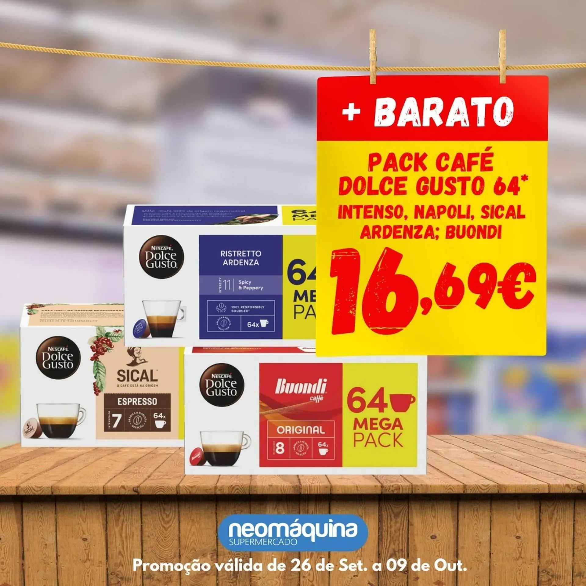 Folheto Folheto Neomáquina de 26 de setembro até 9 de outubro 2025 - Pagina 1