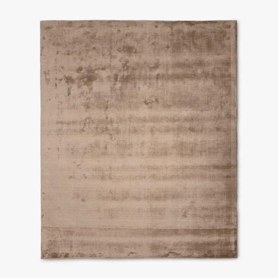 Tapete de viscose bege 140x200cm MIRA