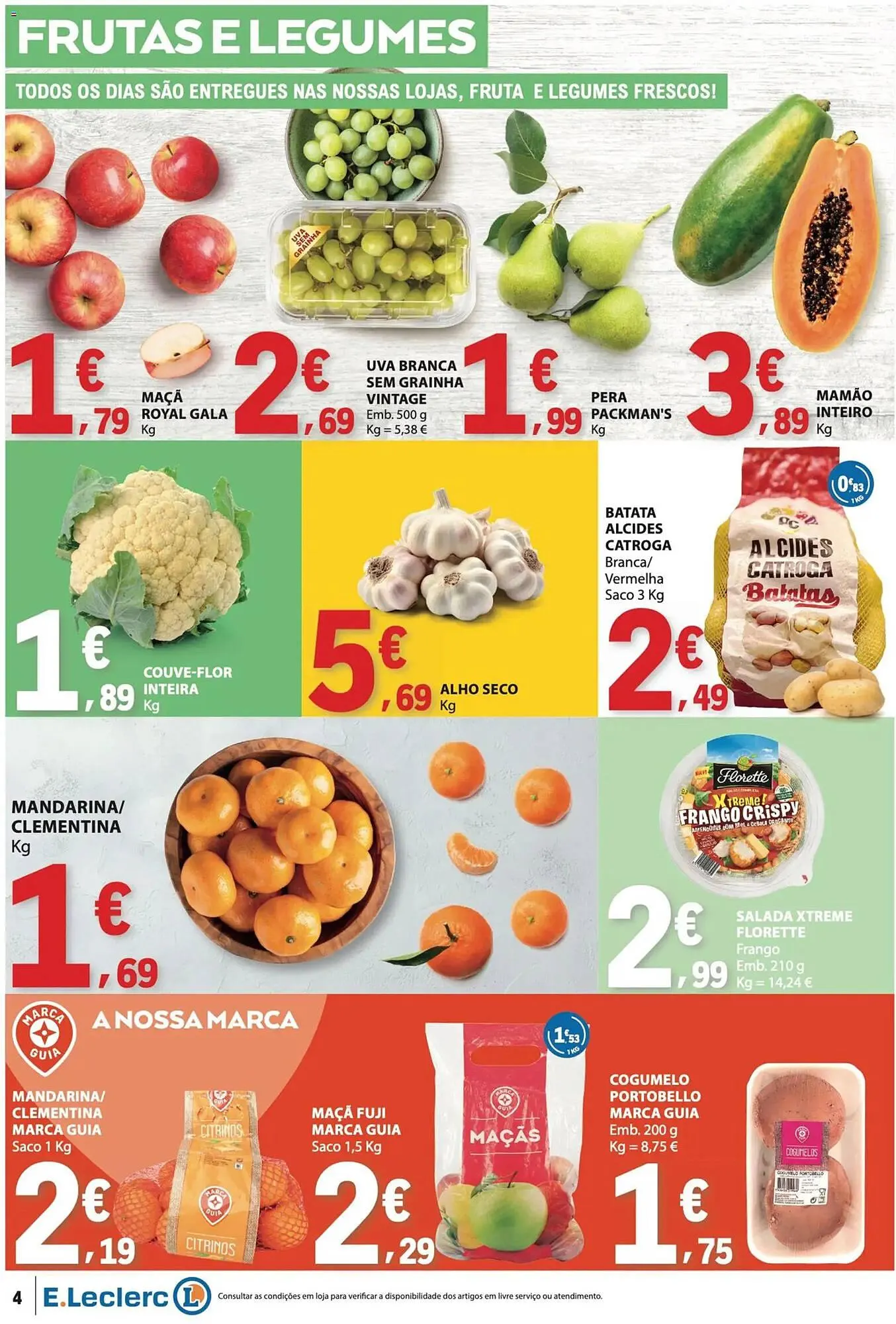 Folheto Folheto E.Leclerc de 26 de março até 7 de abril 2026 - Pagina 4