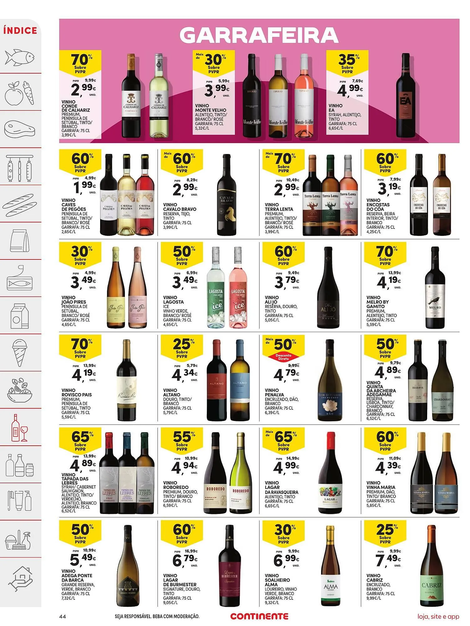 Folheto Folheto Continente de 31 de março até 6 de abril 2026 - Pagina 44