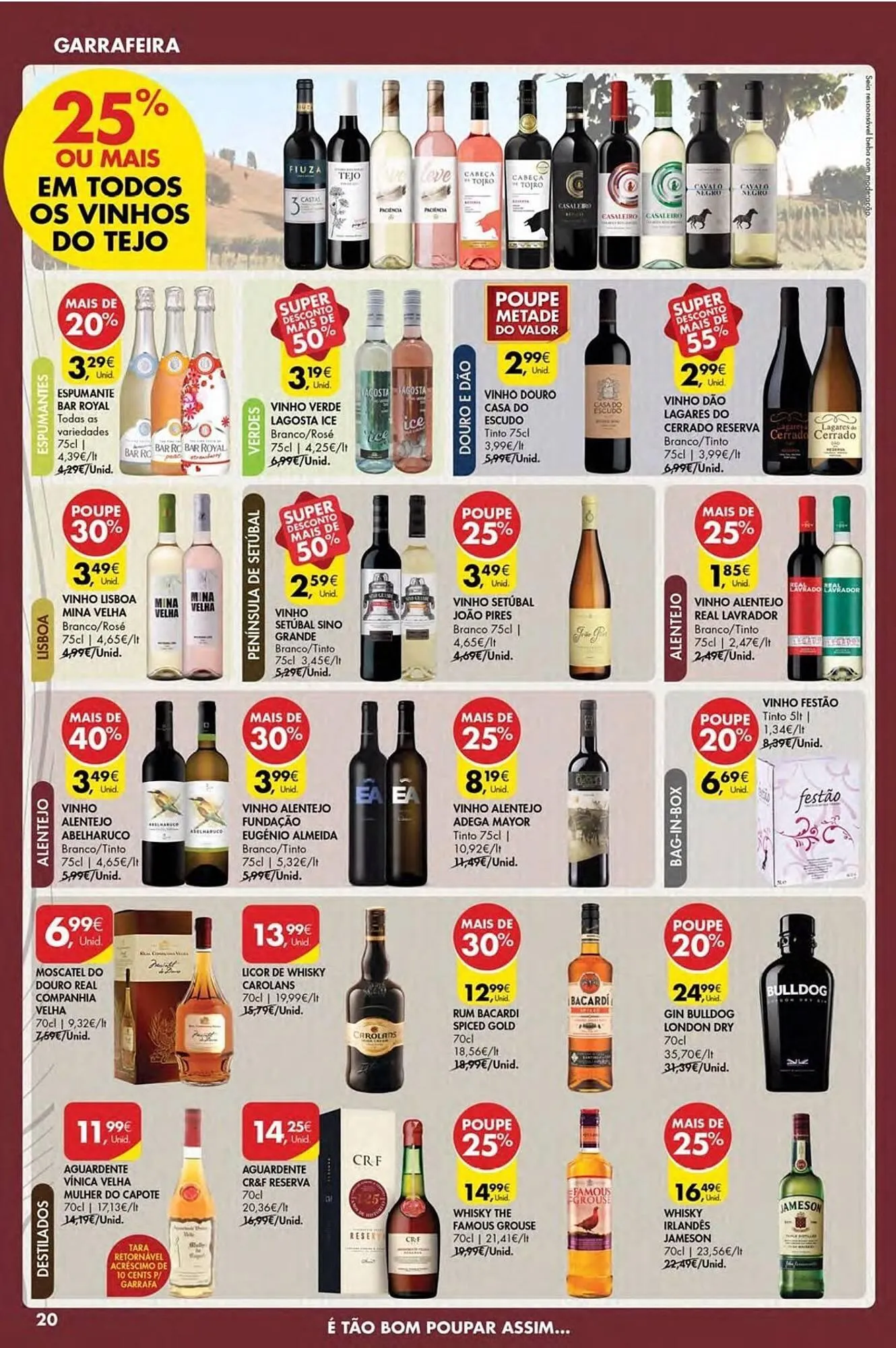 Folheto Folheto Pingo Doce de 13 de março até 19 de março 2025 - Pagina 20