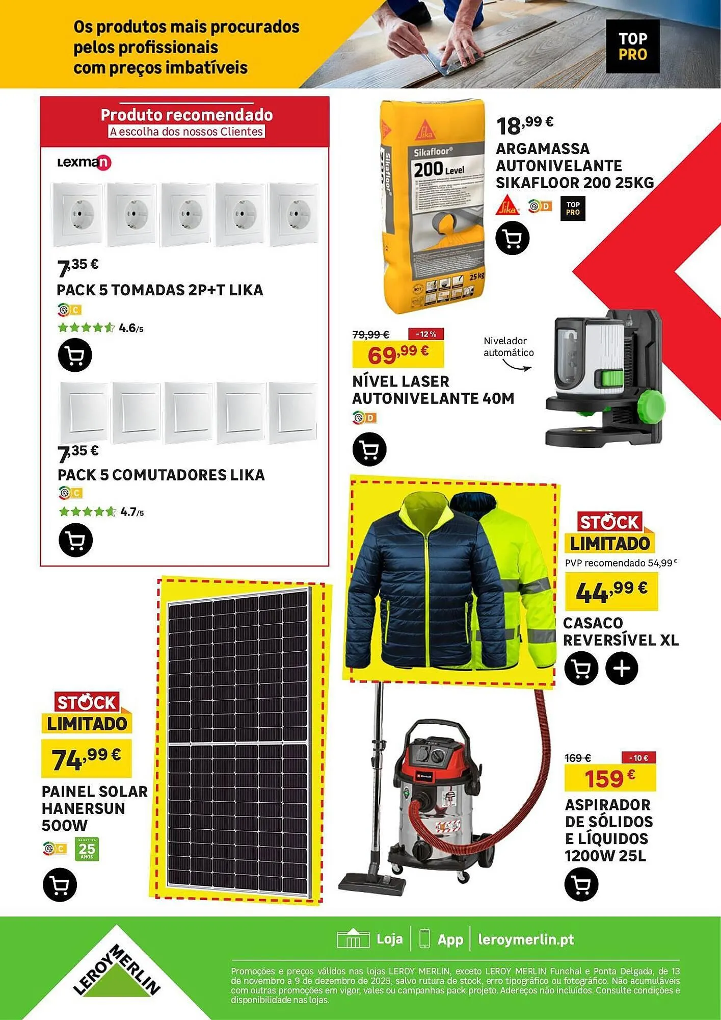 Folheto Folheto Leroy Merlin de 13 de novembro até 9 de dezembro 2025 - Pagina 18
