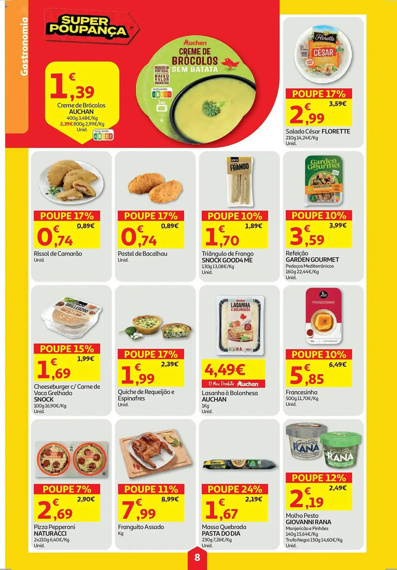Folheto Folheto Auchan de 22 de janeiro até 29 de janeiro 2026 - Pagina 8