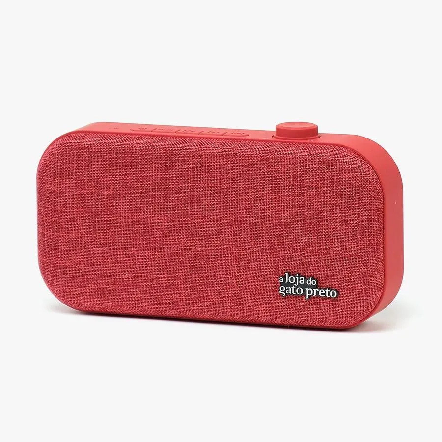 Coluna de Som Music 4EveryCat JAZZ Plus Vermelha