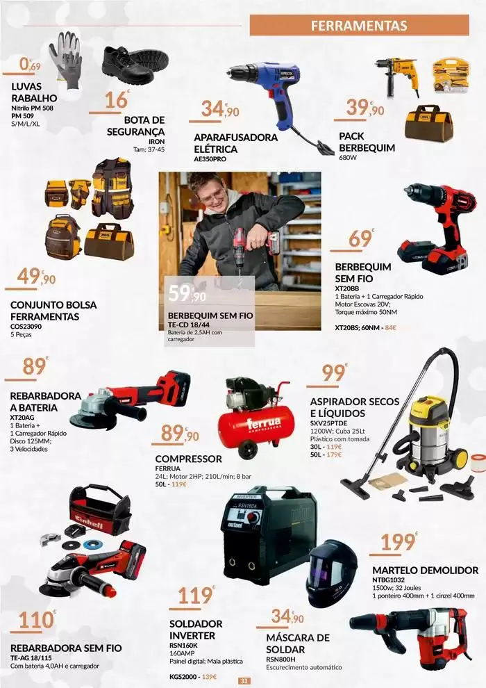 Folheto Folheto Aquecimento Brico Lordelo de 22 de outubro até 20 de janeiro 2025 - Pagina 33