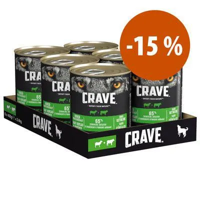 Crave Adult comida húmida com 15 % de desconto!