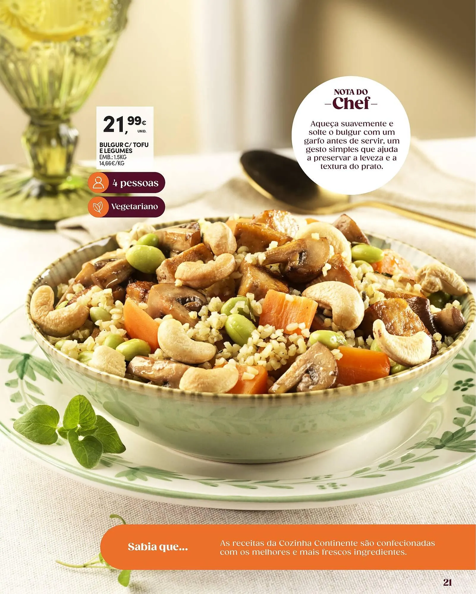 Folheto Folheto Continente de 17 de março até 5 de abril 2026 - Pagina 21