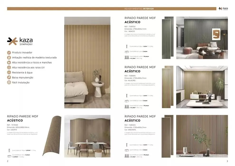 Folheto Catalogo kaza symphony v3 de 11 de dezembro até 11 de junho 2025 - Pagina 2