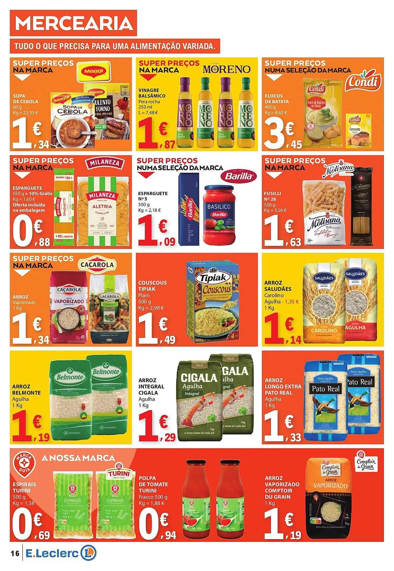 Folheto Folheto E.Leclerc de 19 de fevereiro até 25 de fevereiro 2026 - Pagina 16