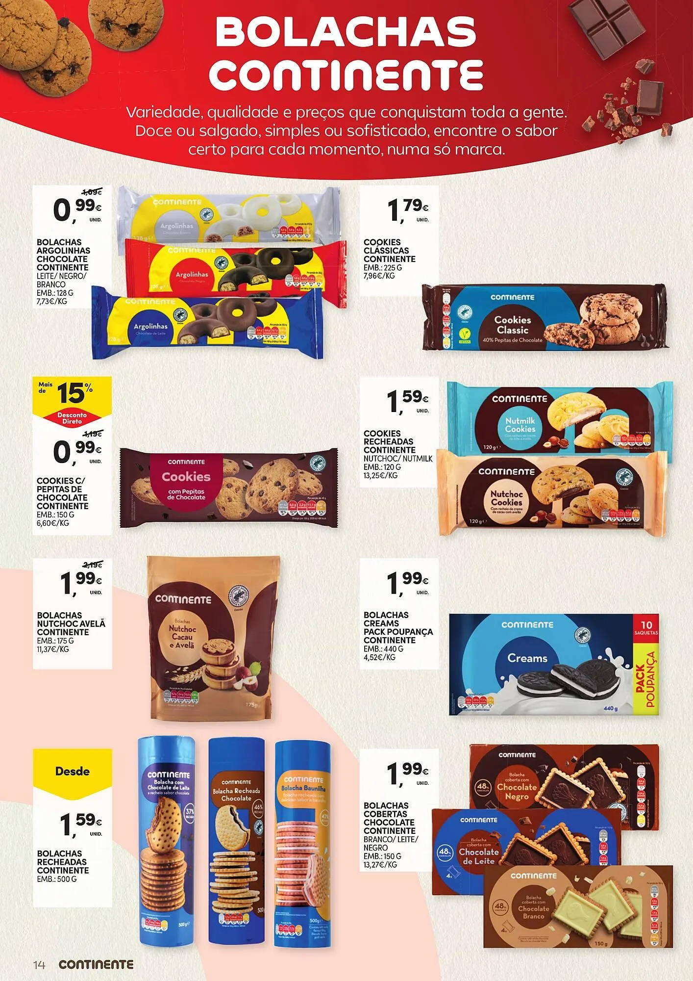 Folheto Folheto Continente de 3 de fevereiro até 15 de fevereiro 2026 - Pagina 14