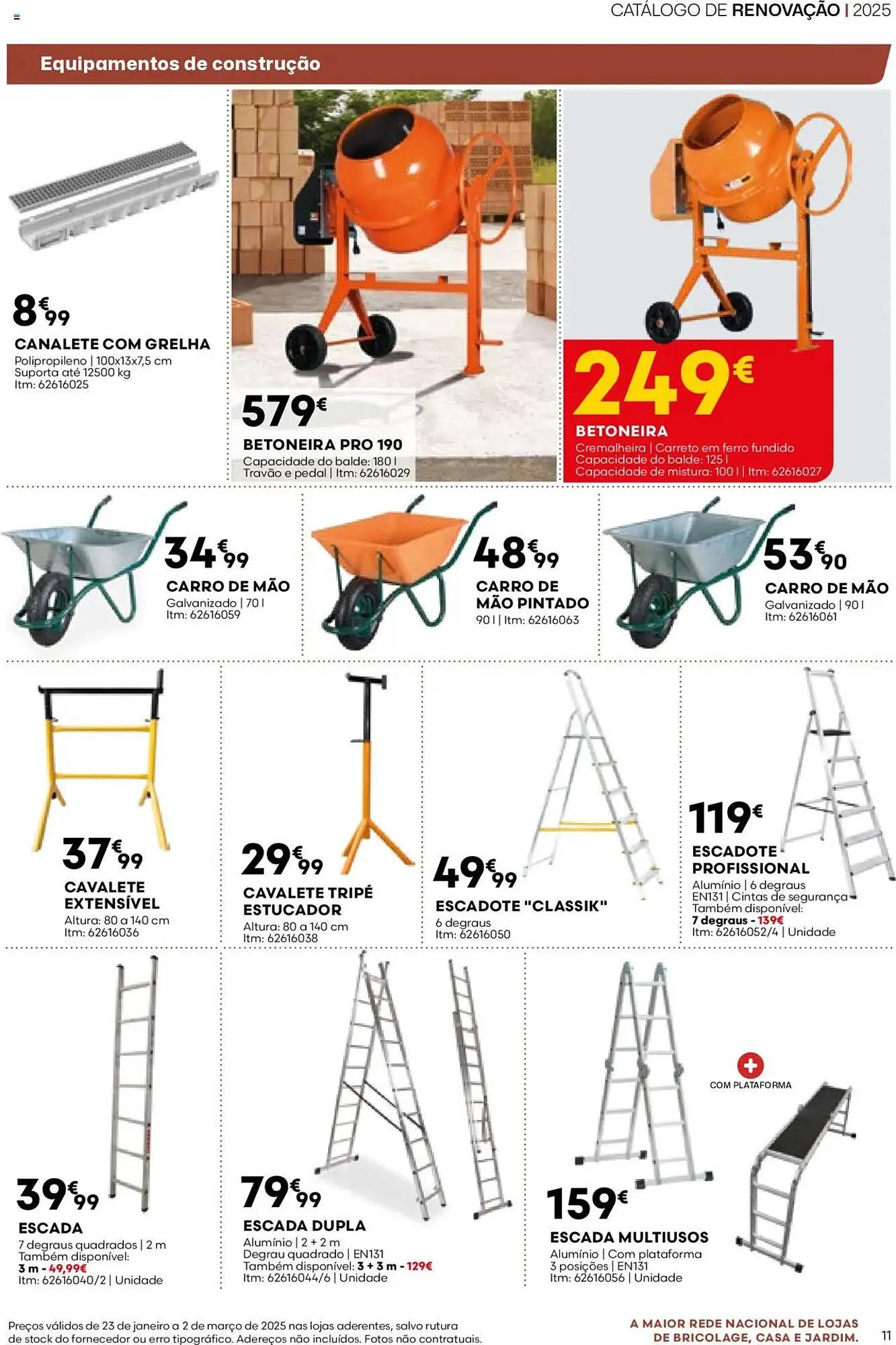Folheto Folheto Bricomarché de 23 de janeiro até 2 de março 2025 - Pagina 11