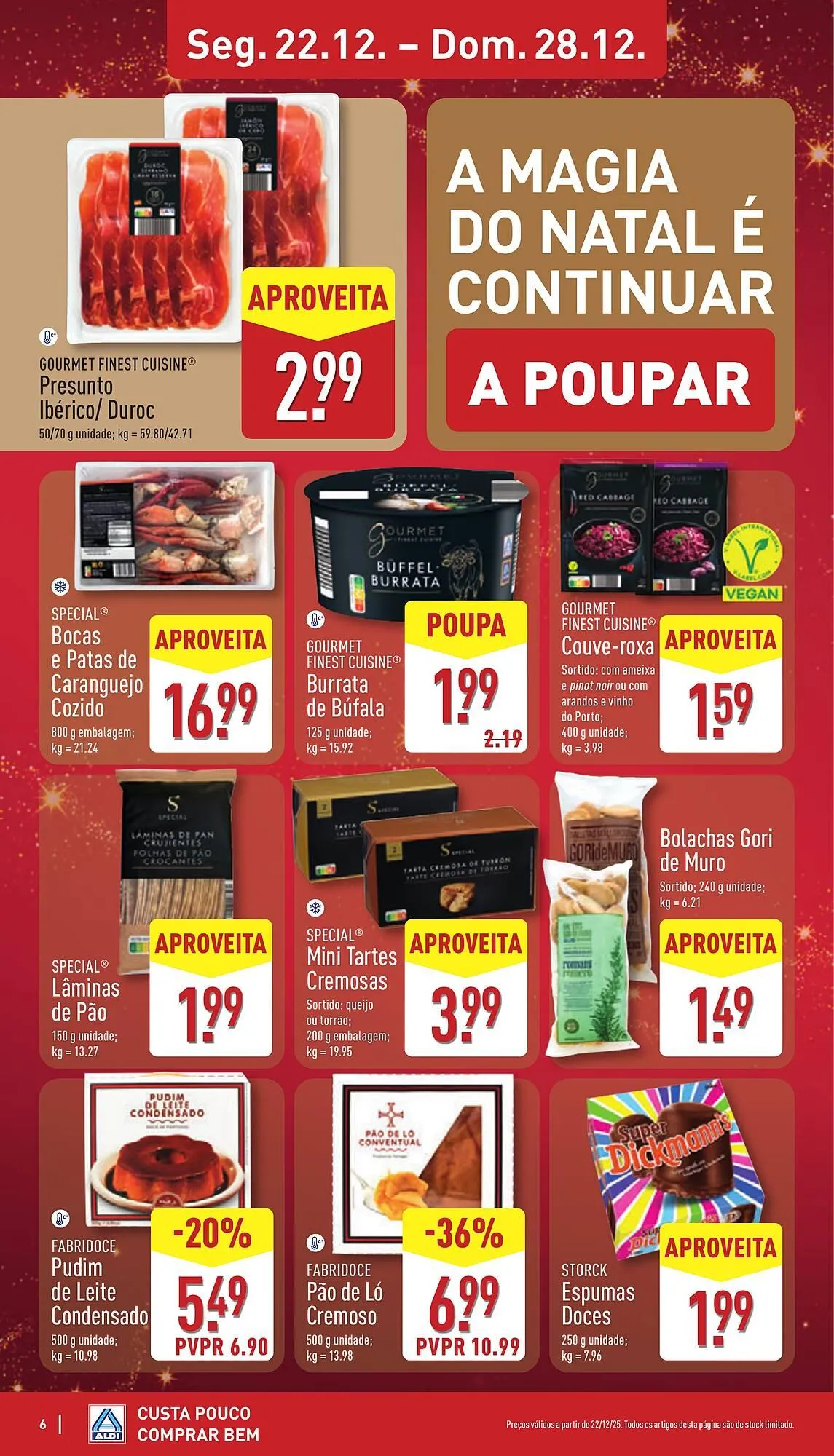 Folheto Folheto ALDI de 22 de dezembro até 28 de dezembro 2025 - Pagina 6