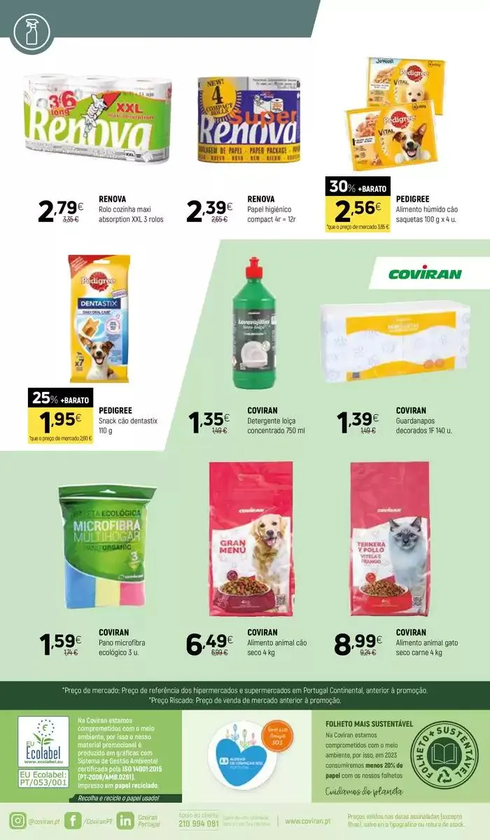 Folheto Folhetos Coviran de 22 de outubro até 3 de novembro 2024 - Pagina 20