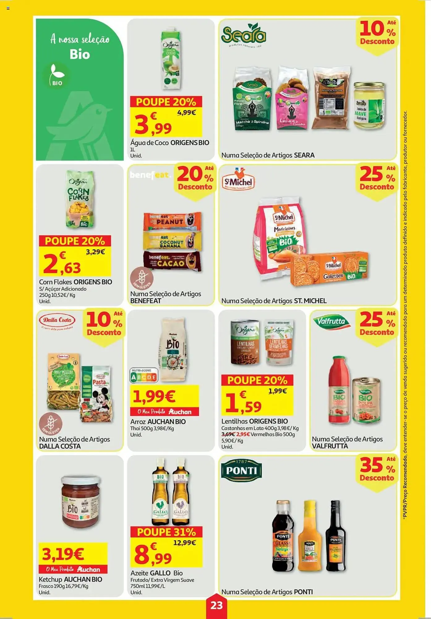 Folheto Folheto Auchan de 2 de outubro até 9 de outubro 2025 - Pagina 23