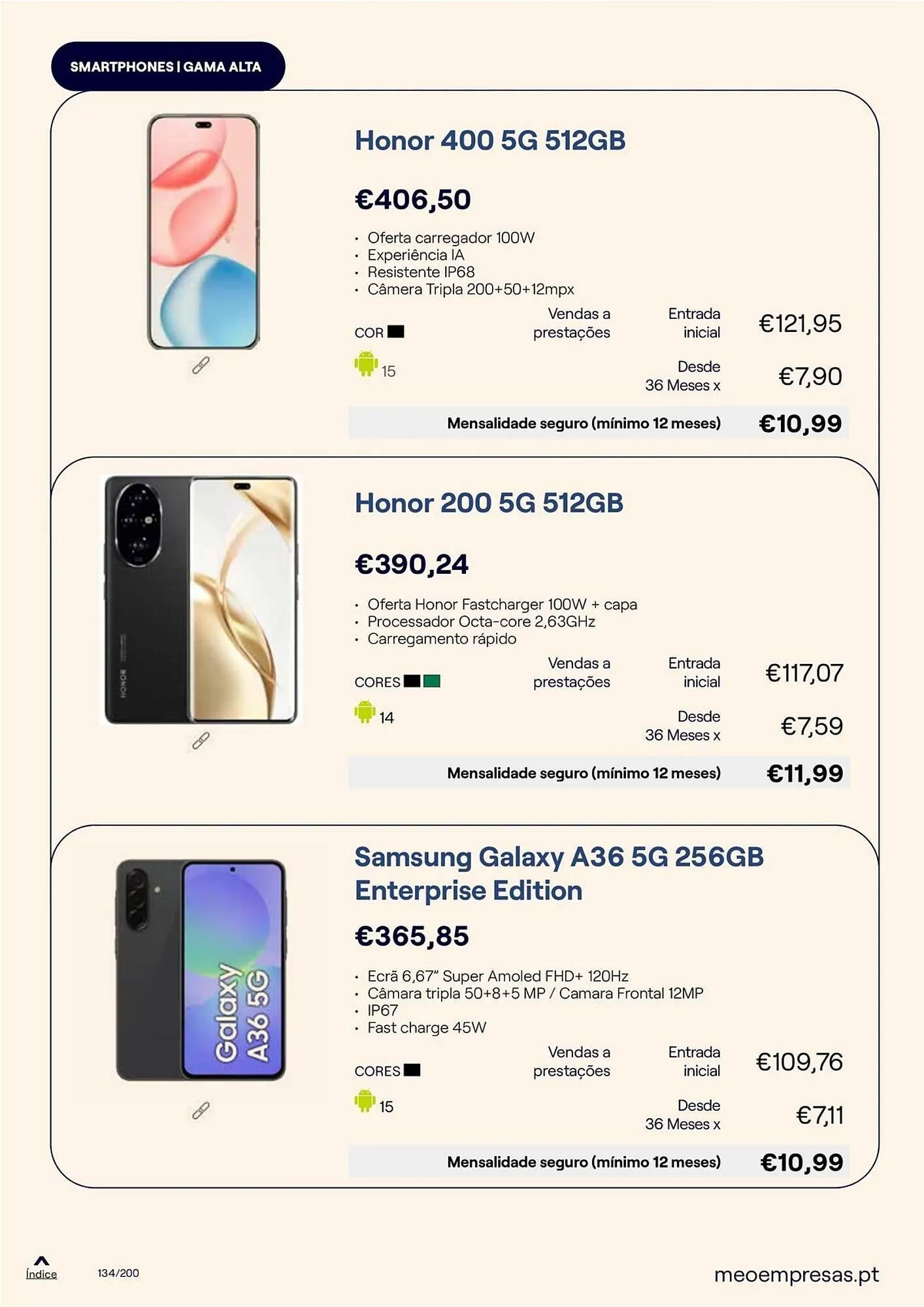 Folheto Catálogo MEO de 25 de setembro até 30 de setembro 2025 - Pagina 134