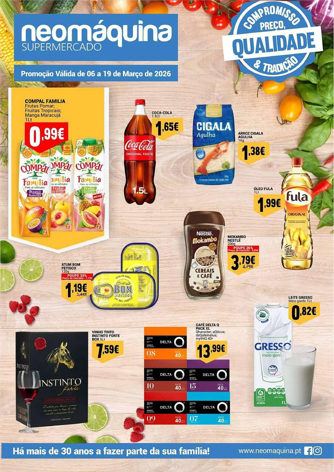 Folheto Folheto Neomáquina de 6 de março até 19 de março 2026 - Pagina 1
