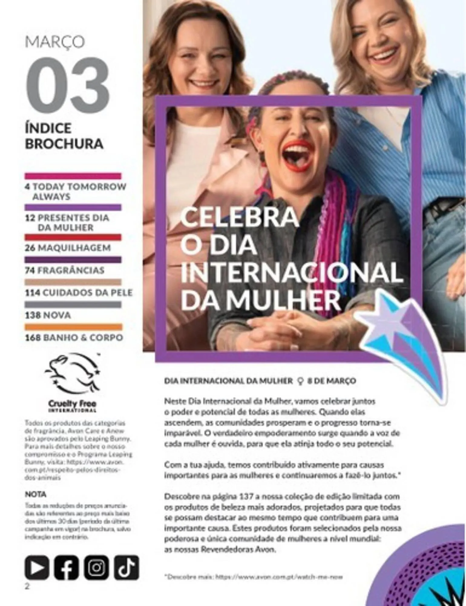 Folheto Folheto Avon de 3 de março até 31 de março 2025 - Pagina 2
