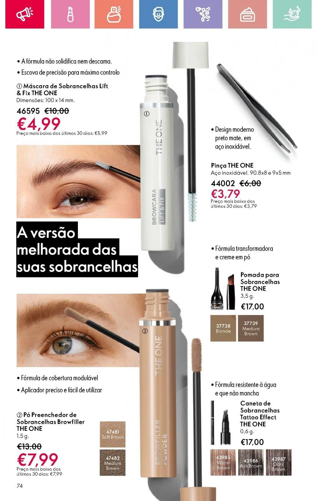 Folheto Folheto de Oriflame até 05.07.2025 de 18 de junho até 5 de julho 2025 - Pagina 74
