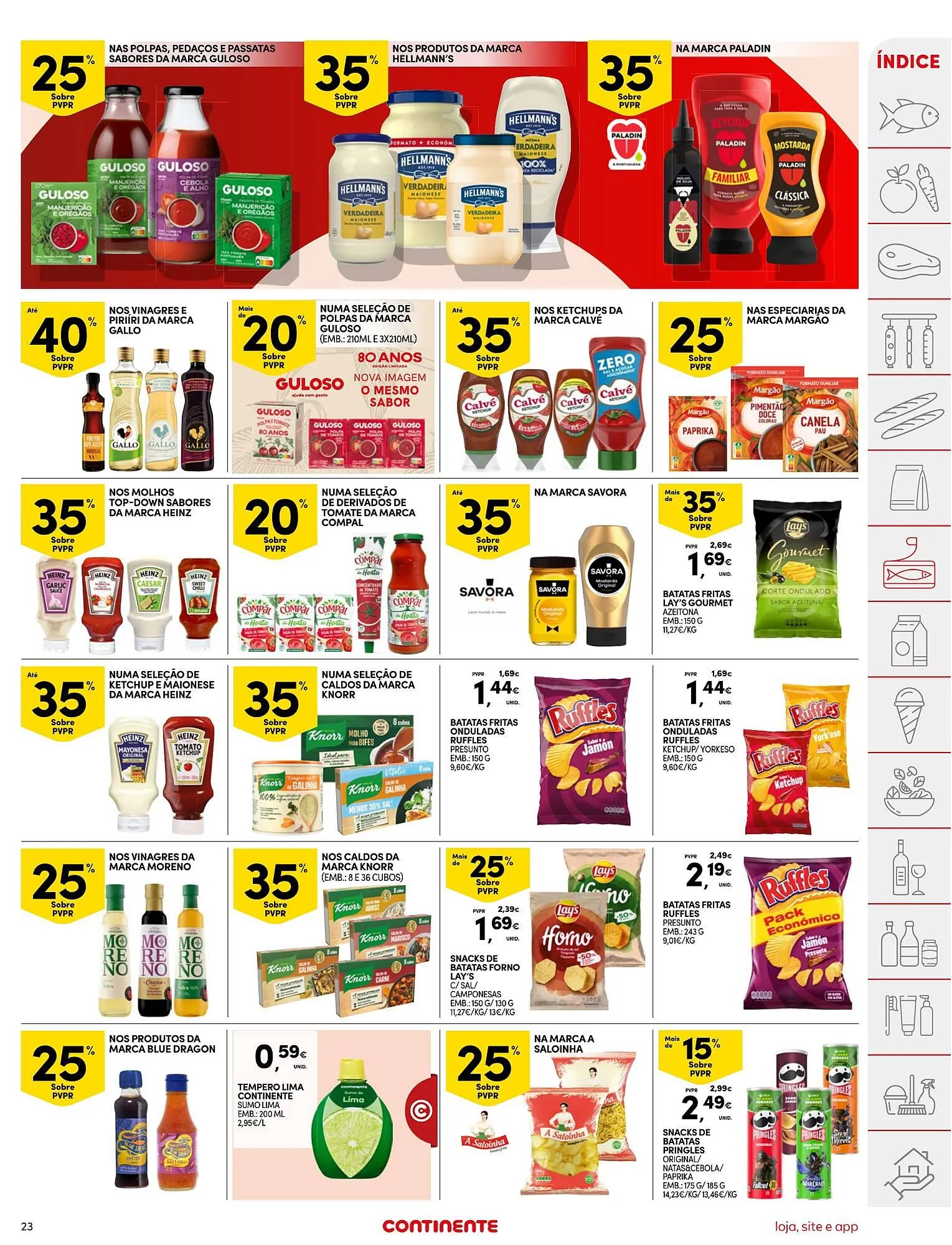 Folheto Folheto Continente de 21 de abril até 27 de abril 2026 - Pagina 23