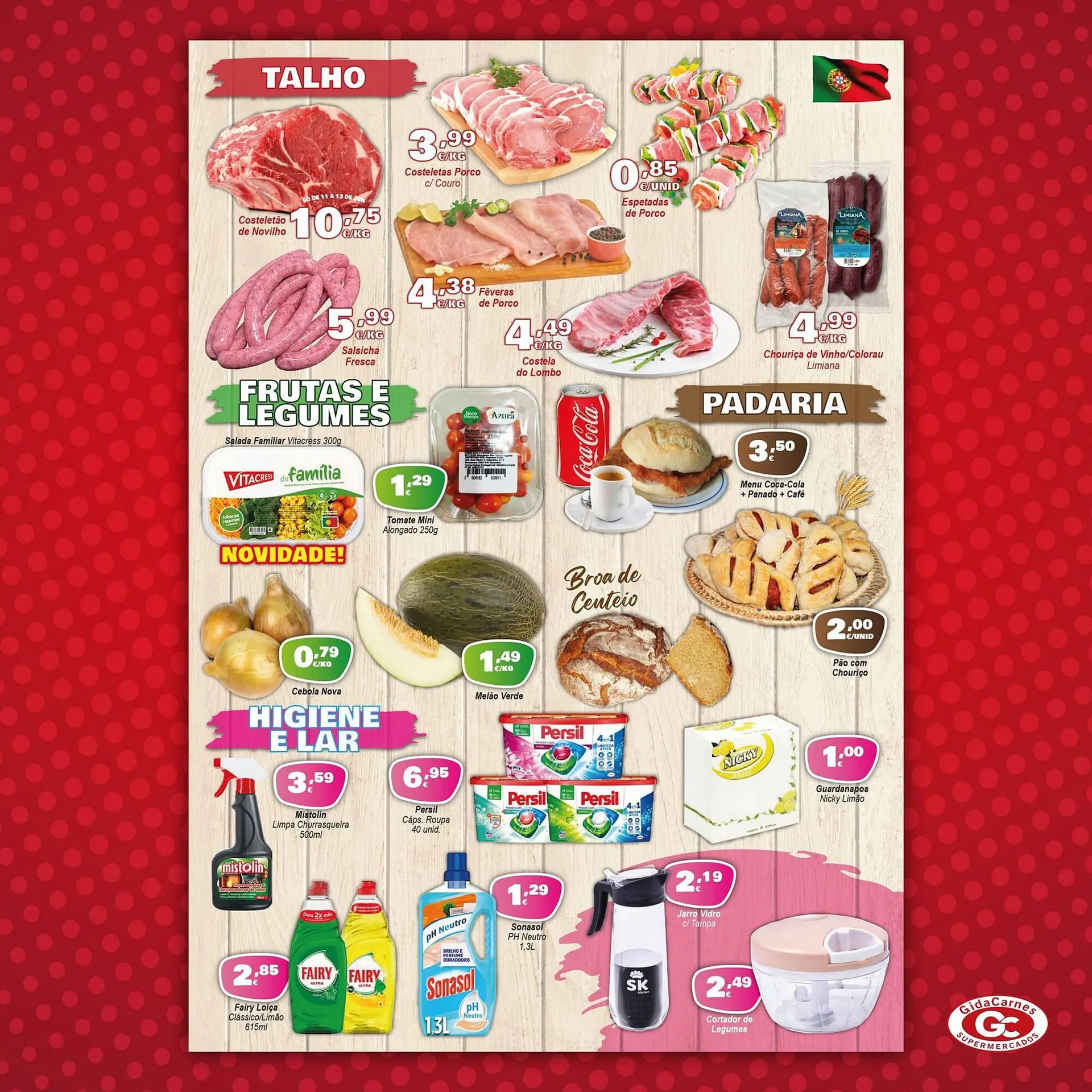 Folheto Folheto GidaCarnes Supermercados de 4 de junho até 17 de junho 2025 - Pagina 3