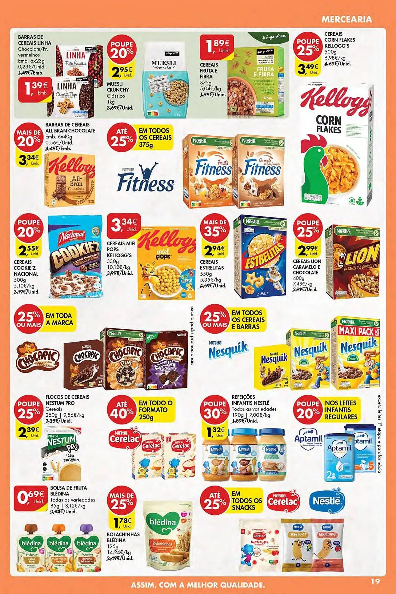 Folheto Folheto Pingo Doce de 10 de julho até 16 de julho 2025 - Pagina 19