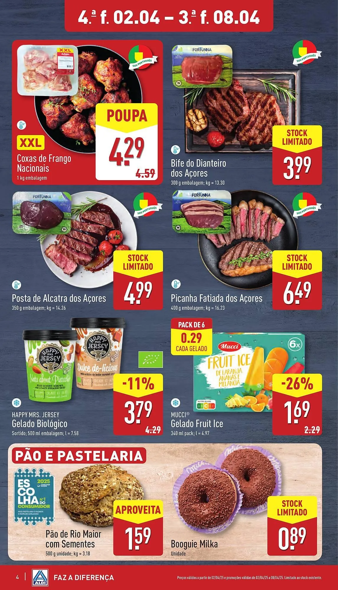 Folheto Folheto ALDI de 2 de abril até 8 de abril 2025 - Pagina 4