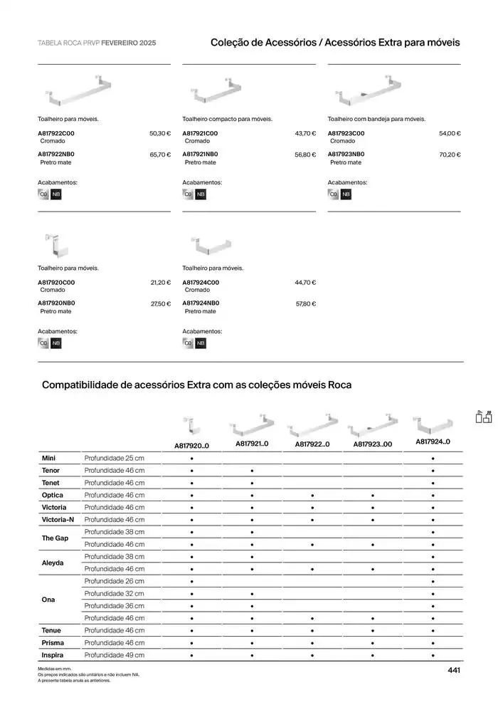 Folheto Soluções de Banho de 6 de janeiro até 31 de dezembro 2025 - Pagina 443