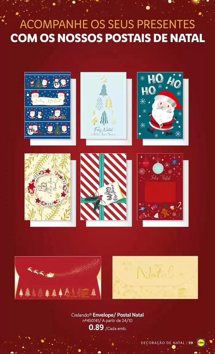 Folheto Decoração de Natal de 8 de novembro até 26 de dezembro 2024 - Pagina 39