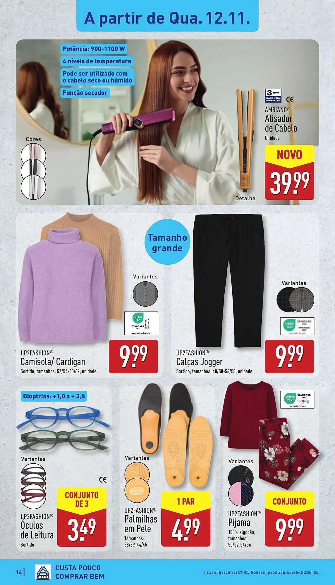 Folheto Folheto ALDI de 10 de novembro até 16 de novembro 2025 - Pagina 14
