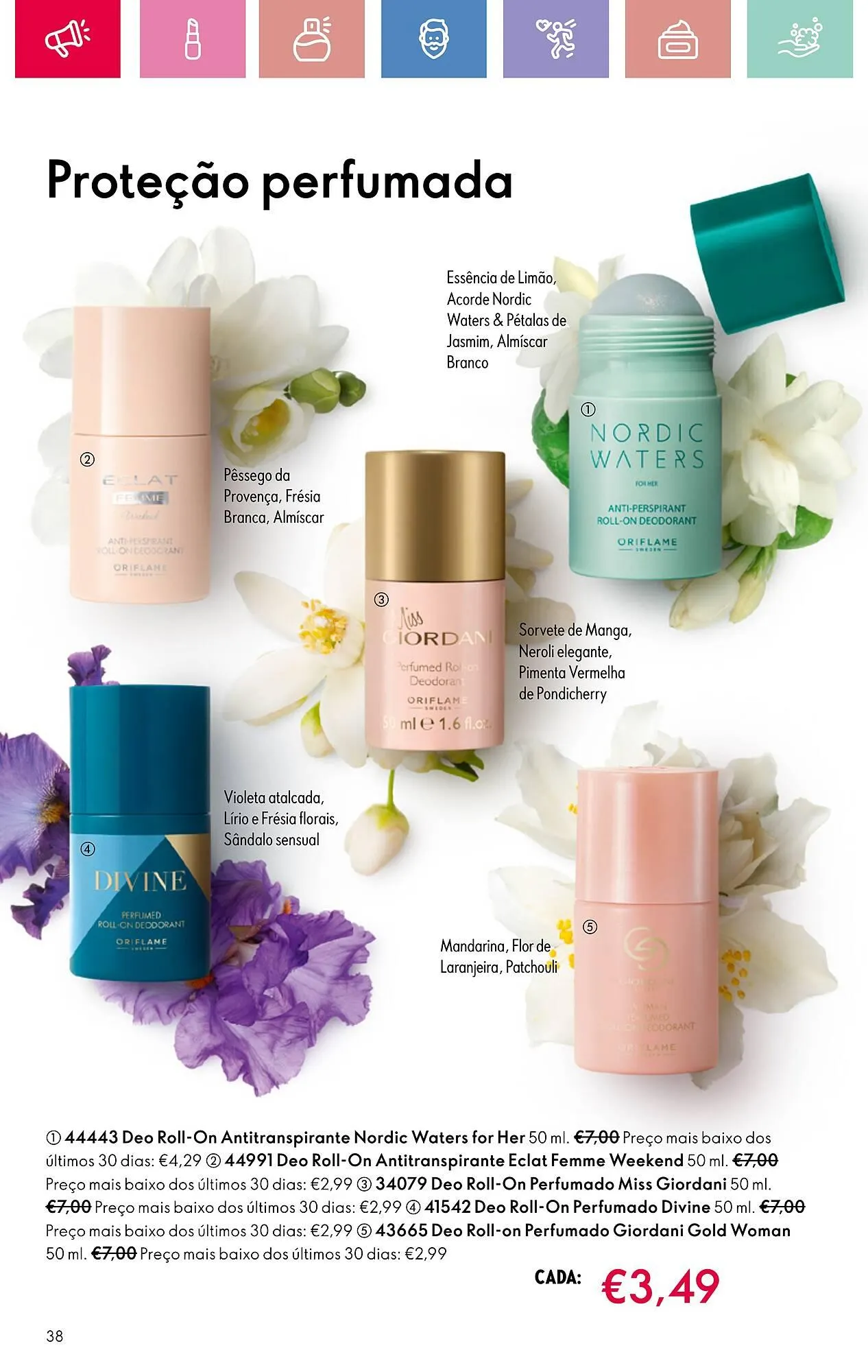 Folheto Folheto Oriflame de 2 de março até 22 de março 2025 - Pagina 38