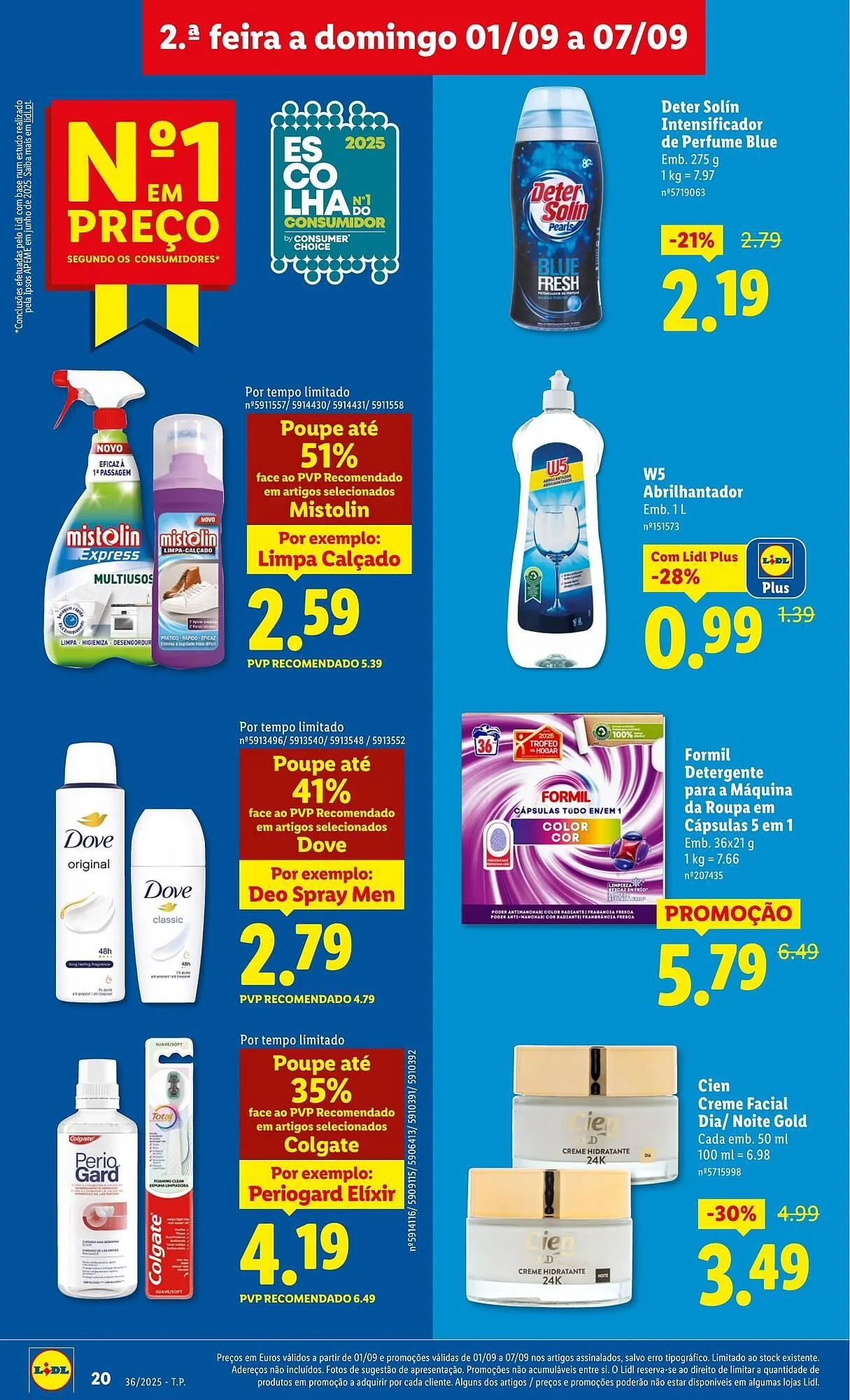 Folheto Folheto Lidl de 1 de setembro até 7 de setembro 2025 - Pagina 20