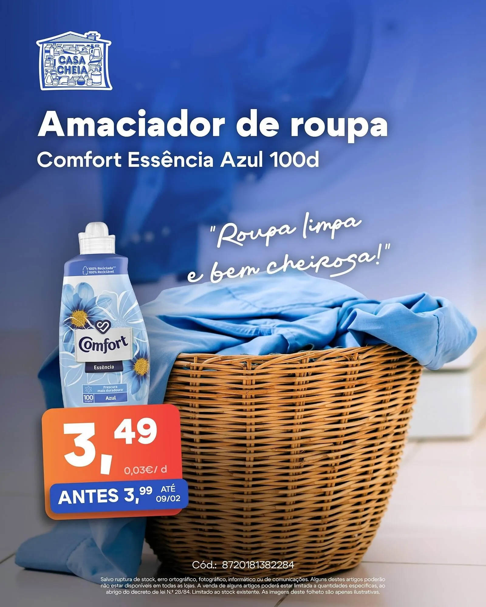 Folheto Folheto Casa Cheia de 22 de janeiro até 9 de fevereiro 2026 - Pagina 1