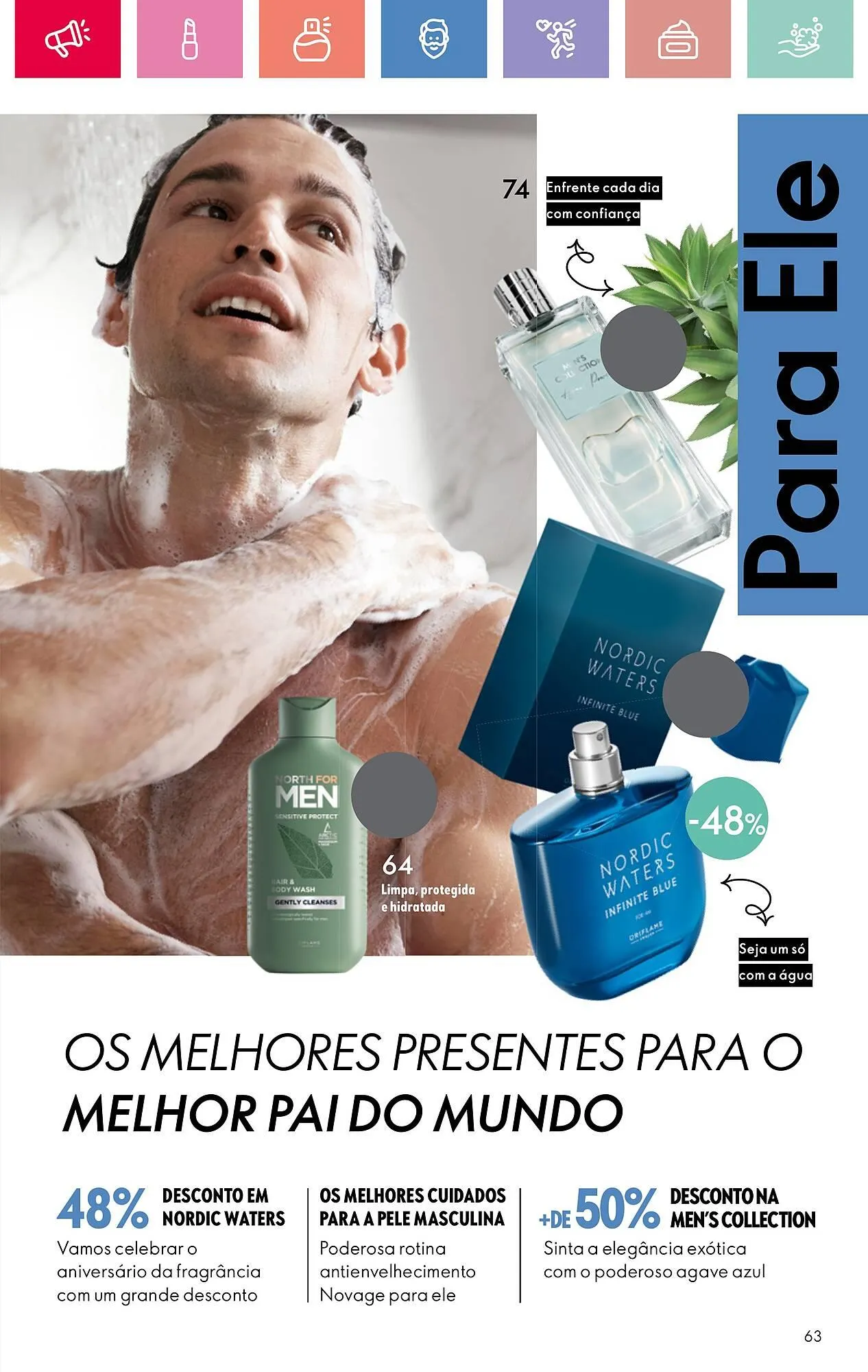 Folheto Folheto Oriflame de 13 de abril até 3 de maio 2025 - Pagina 63