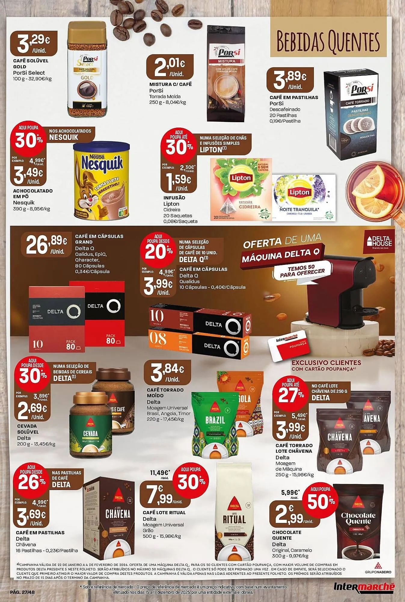 Folheto Folheto Intermarché de 22 de janeiro até 28 de janeiro 2026 - Pagina 27