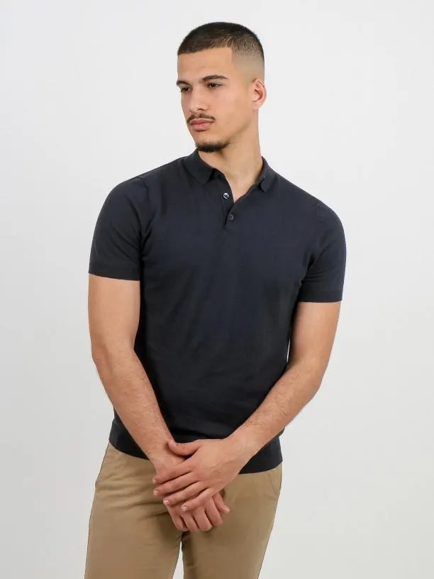 Polo de malha liso 100% algodão