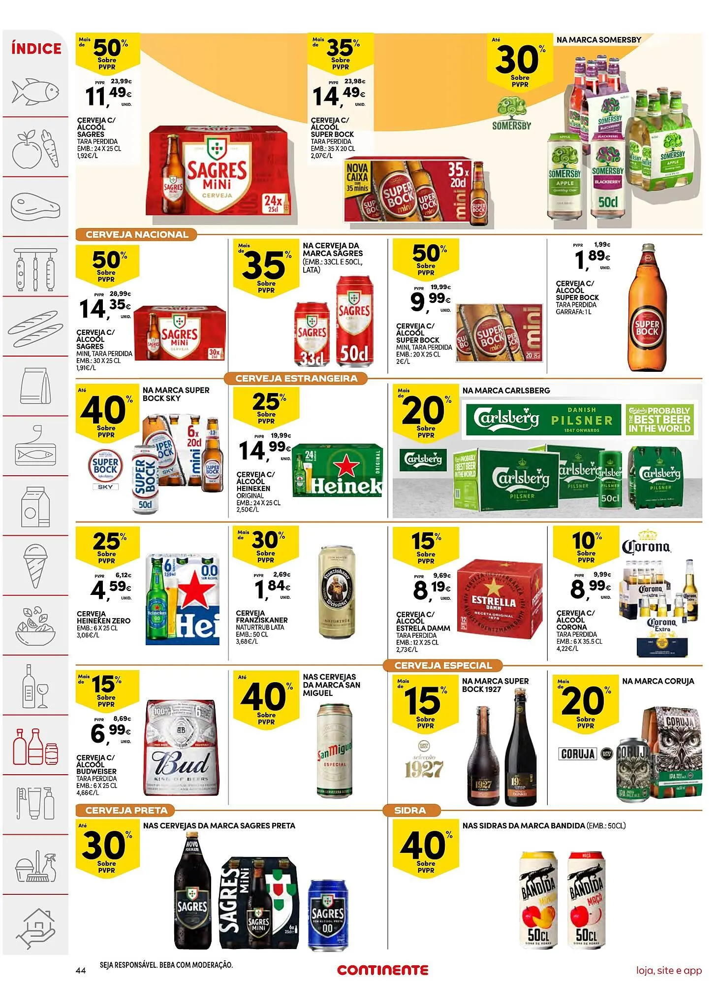 Folheto Folheto Continente Bom dia de 24 de março até 30 de março 2026 - Pagina 44