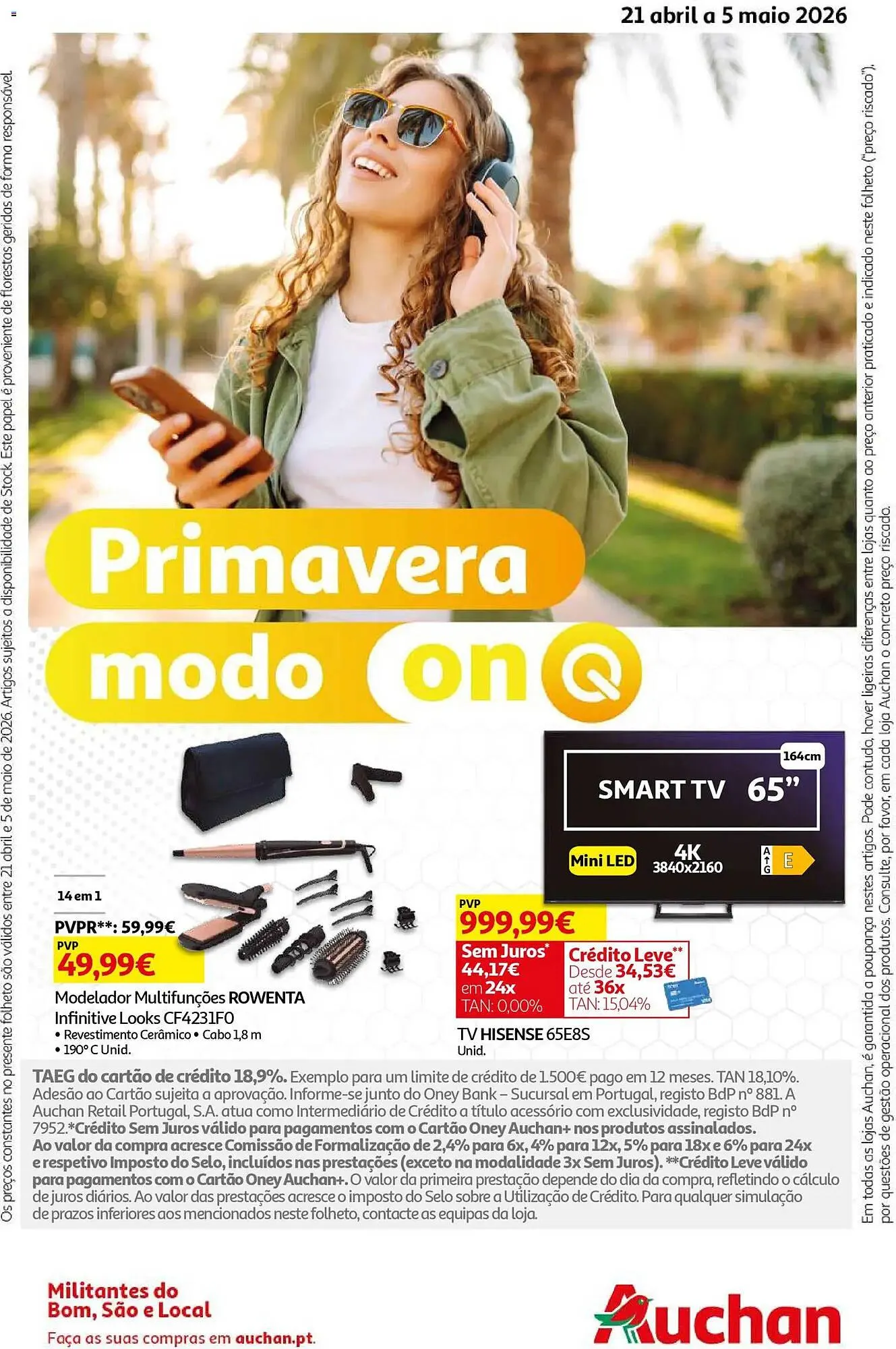 Folheto Folheto Auchan de 21 de abril até 6 de maio 2026 - Pagina 36