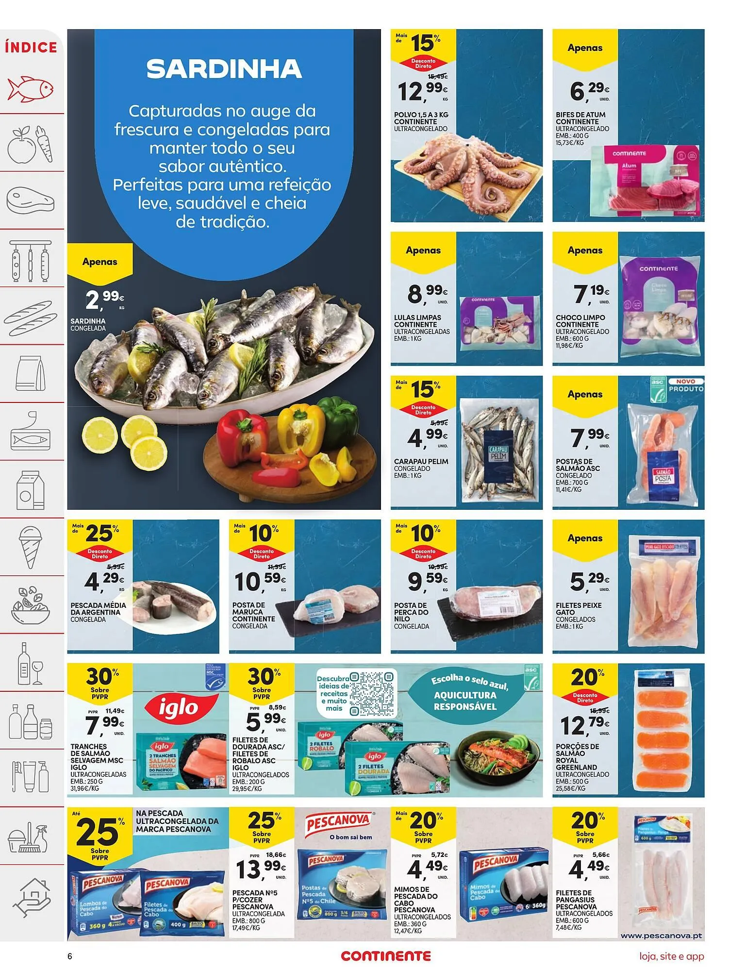 Folheto Folheto Continente de 10 de junho até 16 de junho 2025 - Pagina 6